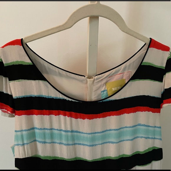 Anthropologie Striped Short Sleeve Dress - Picture 5 of 13